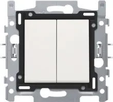 [NIK10162608] INTERRUPTEUR 2X 6 WHITE